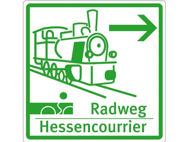 LOGO Hessencourrier-Radweg
