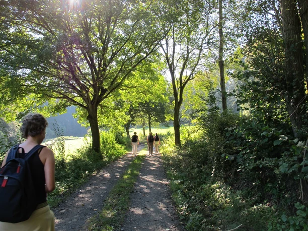 Wandern im Ballenbachtal bei Naumburg
