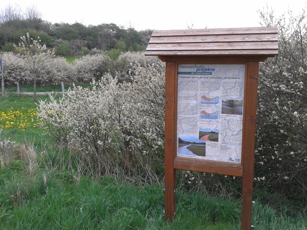 Infotafeln auf dem Rundweg (Marbecktal)