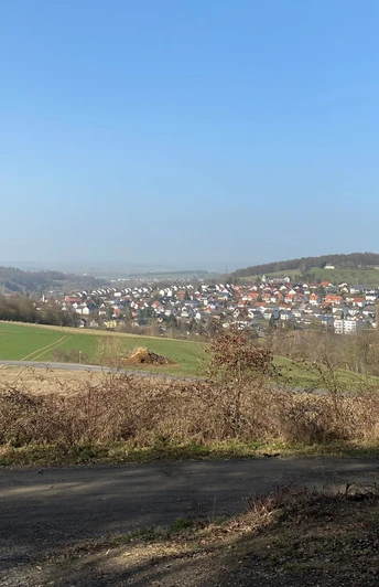 Aussicht vom Wanderweg TK1