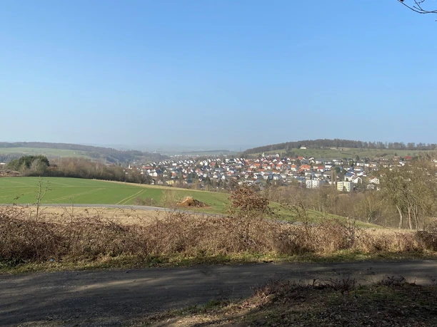 Aussicht vom Wanderweg TK1