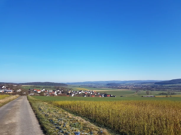 Blick auf Holzburg