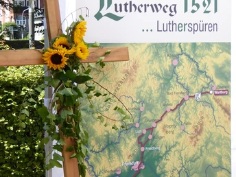 Lutherweg 1521 Verlauf