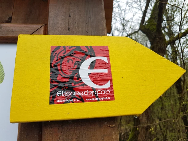 Wegzeichen Elisabethpfad