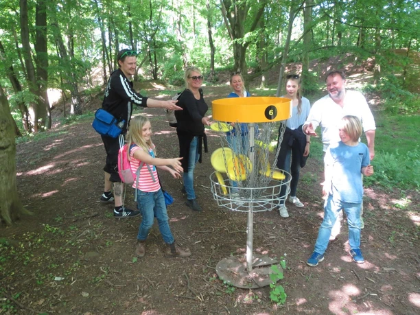 Familientreffen an der DiscGolf Anlage Schauenburg Martinhagen