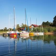 Boote am Singliser See