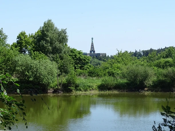 Sichelbachteich am Herkules Kassel