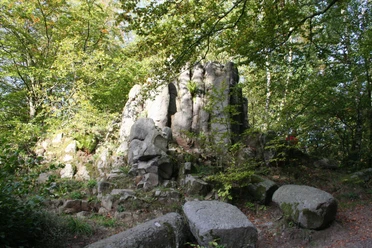 Basaltfelsen am Silbersee