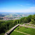 Blick von der Burgruine Heiligenberg