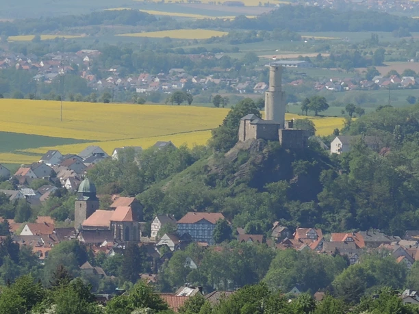 Blick auf die Felsburg