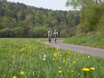 Radfahren im schönen Aulatal