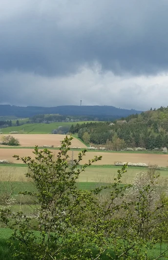 Lulluspfad Blick ins Aulatal