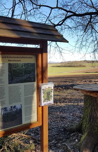 Natur und Kulturlandschaftslehrpfad Merzhausen Rastplatz Wippersteine