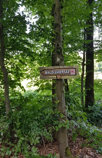 Gut ausgeschilderter Wanderweg im Beisetal
