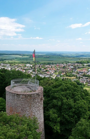 Kellerburgturm von oben