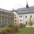 kloster m Kirche.jpg Aussenaufnahme der Klosterkirche St. UrsulaExterior view of St. Ursula's monastery churchVue extérieure de l'église du couvent Sainte-Ursule