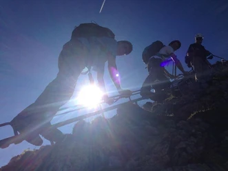 Begleitete Tour über den Mittenwalder Klettersteig
