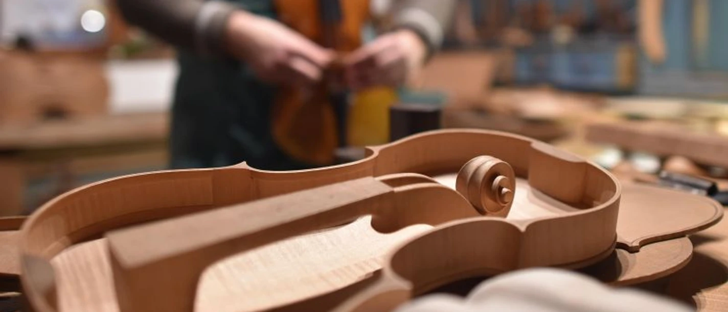 Schauwerkstatt im Geigenbaumuseum