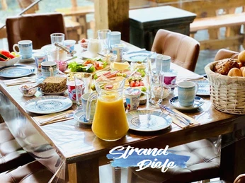 Strand Diele Frühstück