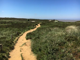 Wanderweg am Morsum-Kliff