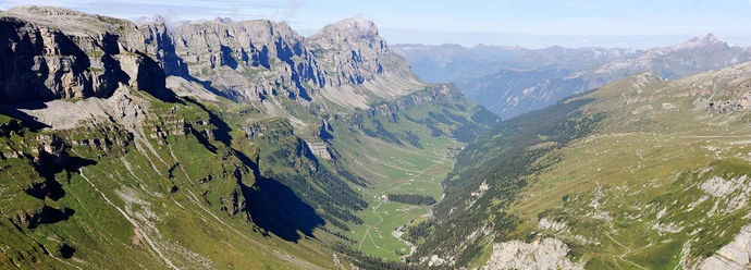 Die Alp Urnerboden, die grösste Kuhalp in der Schweiz
