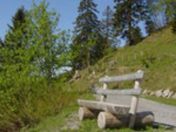 Eggberge: Überall Gelegenheit zum Ausruhen