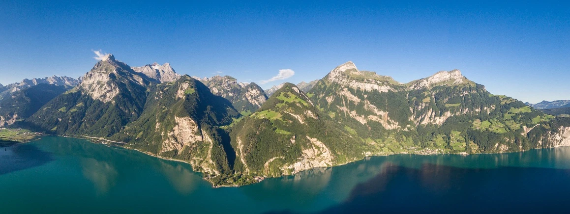 Panorama Isenthal - Seelisberg von Eggberge