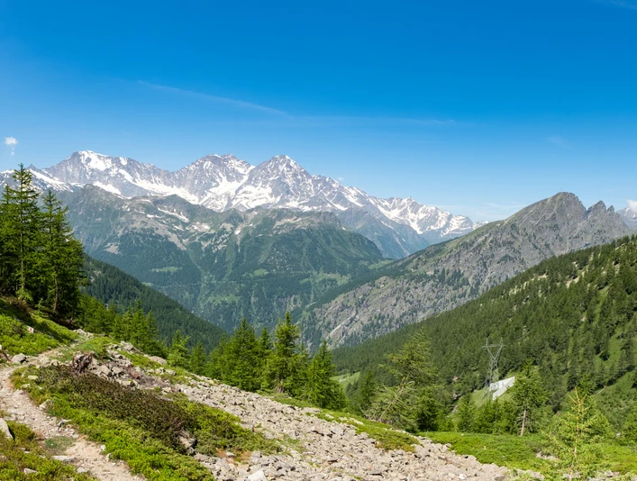 Monscerapass Blick Richtung Westen