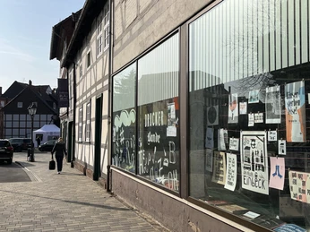 DruckerBande von außen.jpg Druckerbande in EinbeckPrinter gang in EinbeckPrinterbande i EinbeckPrinterbende in Einbeck