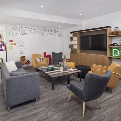 Conference hotel INNSIDE by Meliá Leipzig | Leipzig Convention Bureau Meeting room Big Idea Space at the conference hotel INNSIDE by Meliá Leipzig - presented by Leipzig Convention Bureau