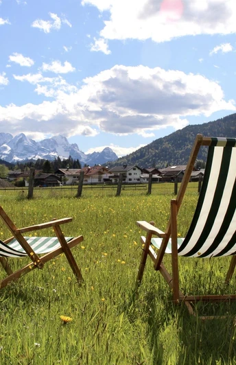 Kraft tanken inmitten der Natur