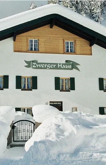 Haus im Winter