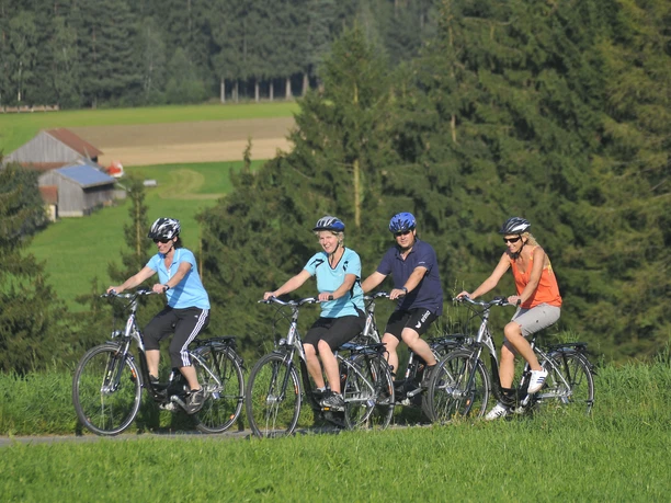 E-Bike fahren in Zandt