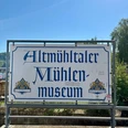 Altmühltaler Mühlenmuseum Schild außen