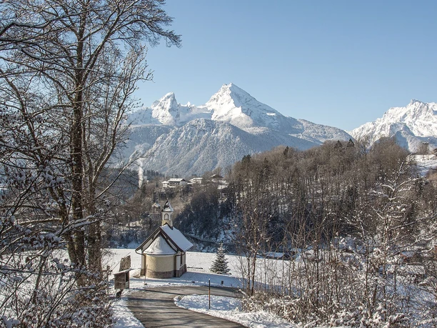 Winter an der Kirchleiten Kapelle
