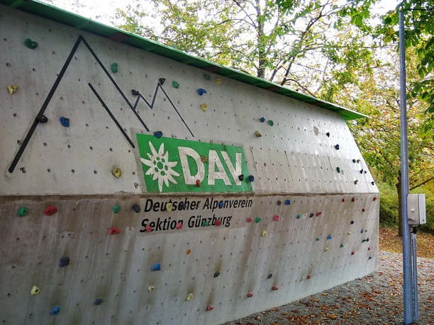Boulderwand im Hofgarten