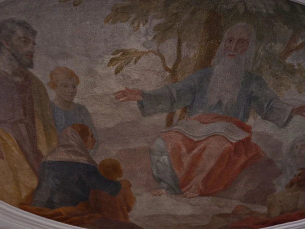 Adelschlag St. Johannes der Täufer Biesenhard Fresko