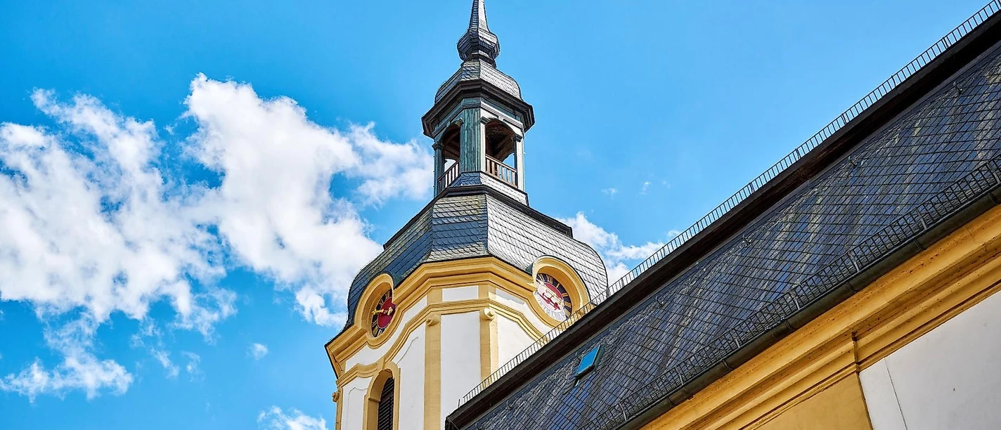 St. Kilian Kirche in Pretzfeld in der Fränkischen Schweiz