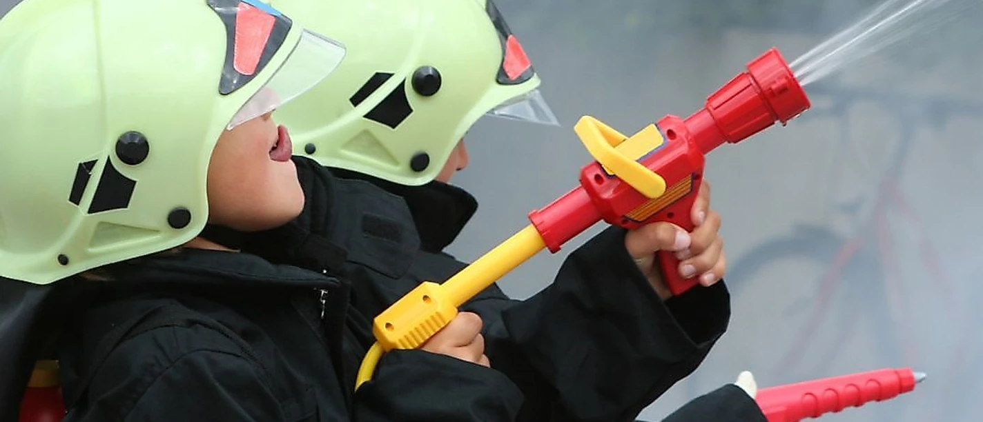 Kinder Feuerwehrtag