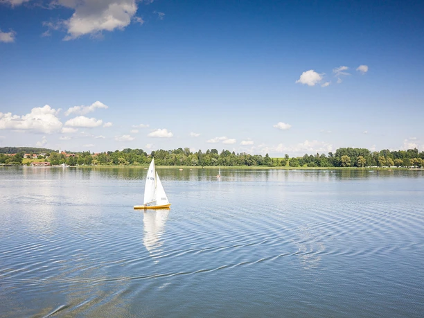 Segeln am Waginger See