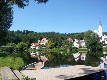 Blick auf Ramspau bei Regenstauf