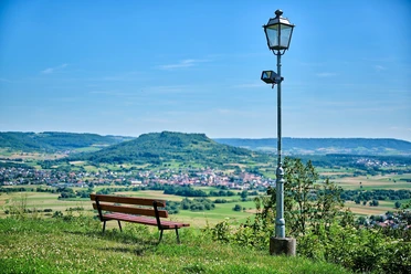 Ausblick von der Vexierkapelle in der Fränkischen Schweiz