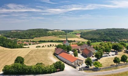 Der Adlersberg von oben