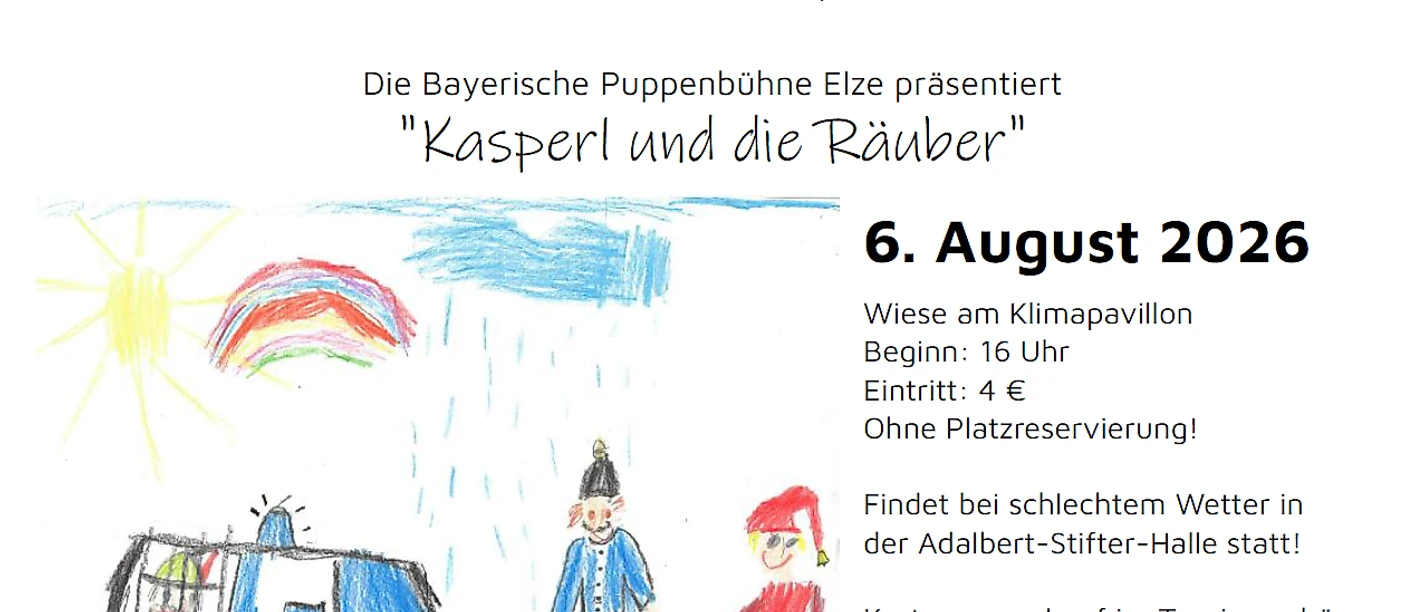 Plakat Kasperl und die Räuber