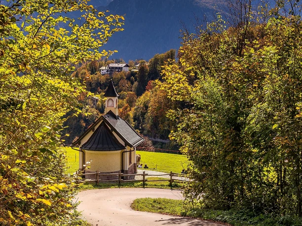 Herbst an der Lockstein Kapelle