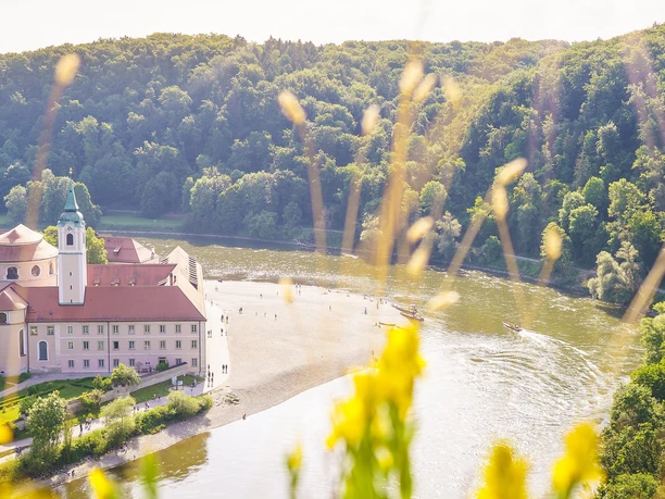 Aussichtspunkt am Kloster Weltenburg