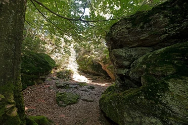 Felswandergebiet