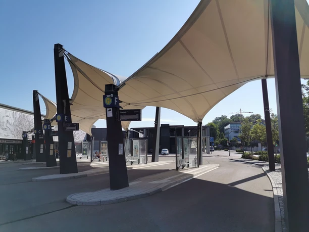 Bahnhof Günzburg, Busbahnhof