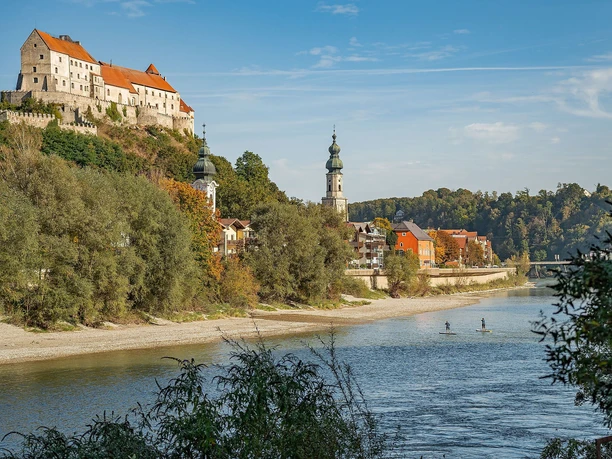 Blick auf die Hauptburg