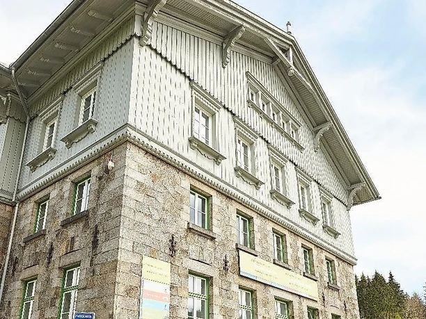 Grenzbahnhof Bayerisch Eisenstein Bild 1
